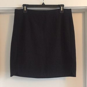 J. Crew Black Wool Skirt 10 Tall